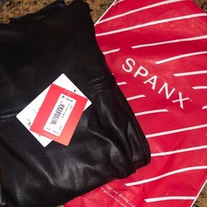Spanx faux leather leggings
